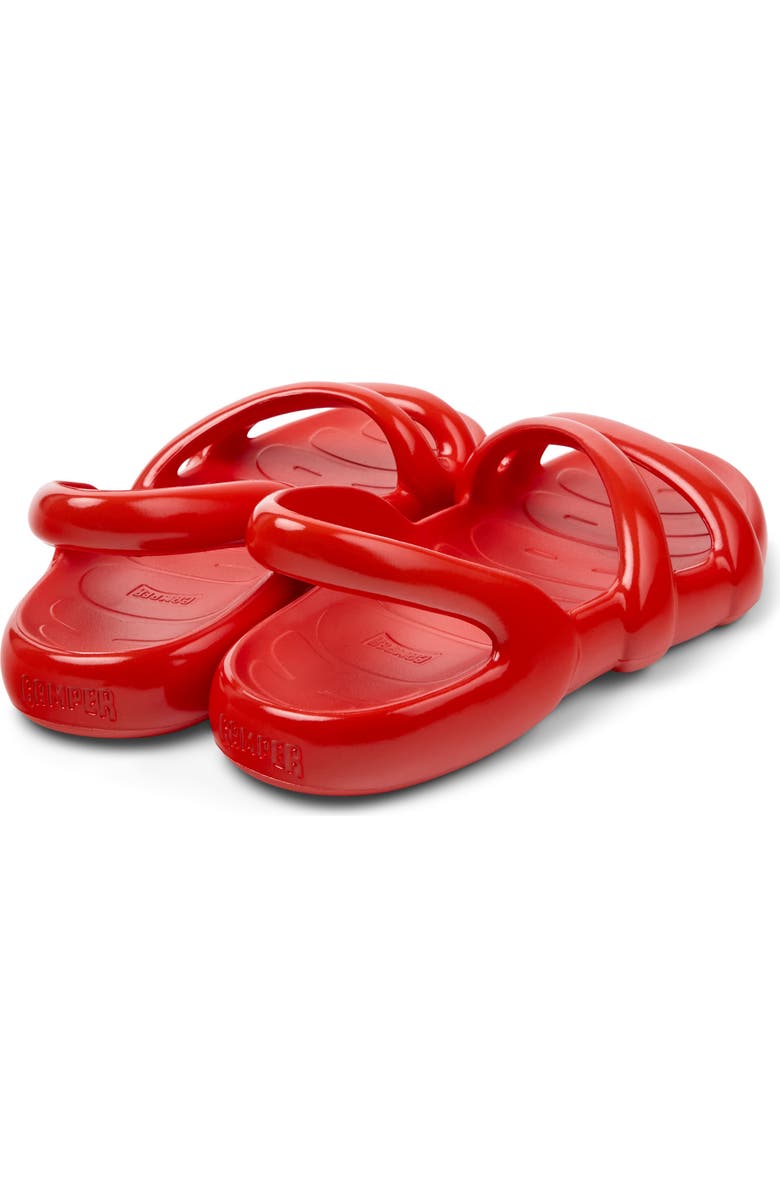 Camper Kobarah Flat Slingback Sandal, Alternate, color, Bright Red