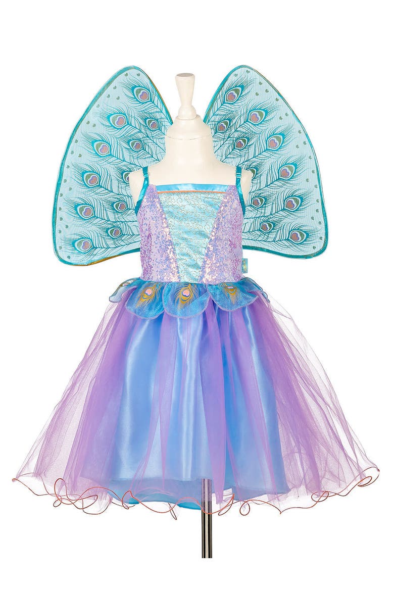 Tamara Fairy Costume, Dress and Wings Set, Main, color, Green