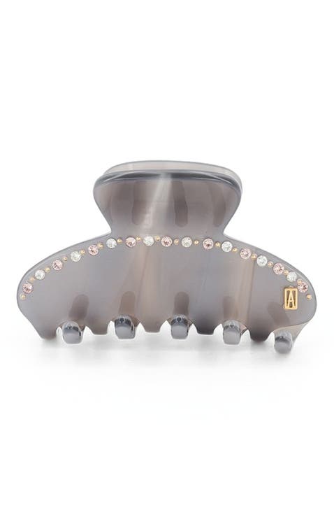 Effet Speciaux Acetate and Swarovski Strass Hair Claw Clip