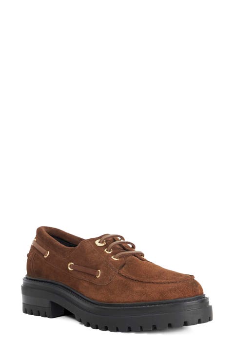 Glazit Leather Boat Shoe