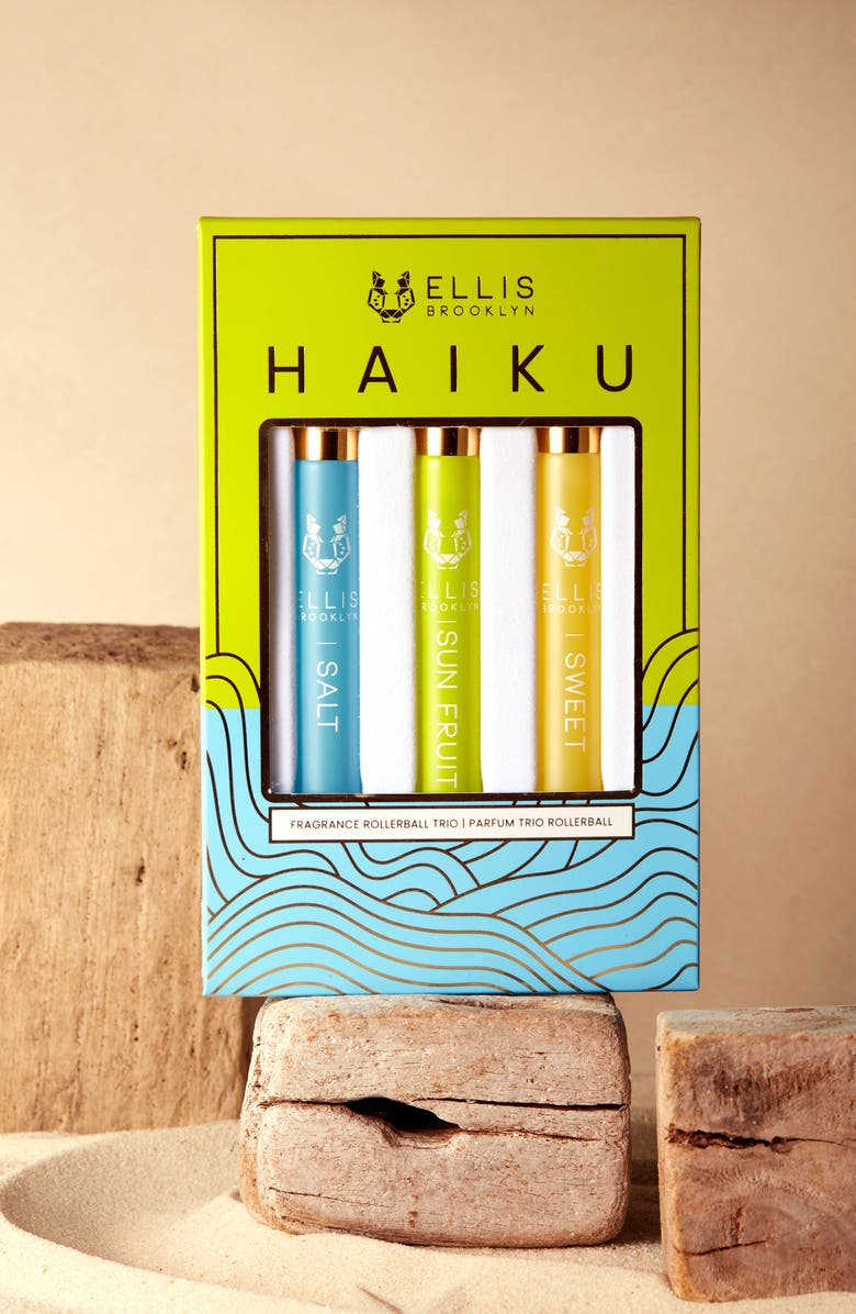Ellis Brooklyn HAIKU Fragrance Rollerball Set (Limited Edition) $99 Value, Alternate, color, 
