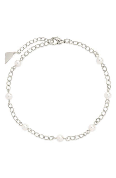 Coast Imitation Pearl Anklet