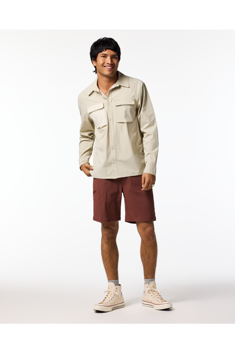 Solta Long-Sleeve Sun Shirt - Men's, Alternate, color, Mineral