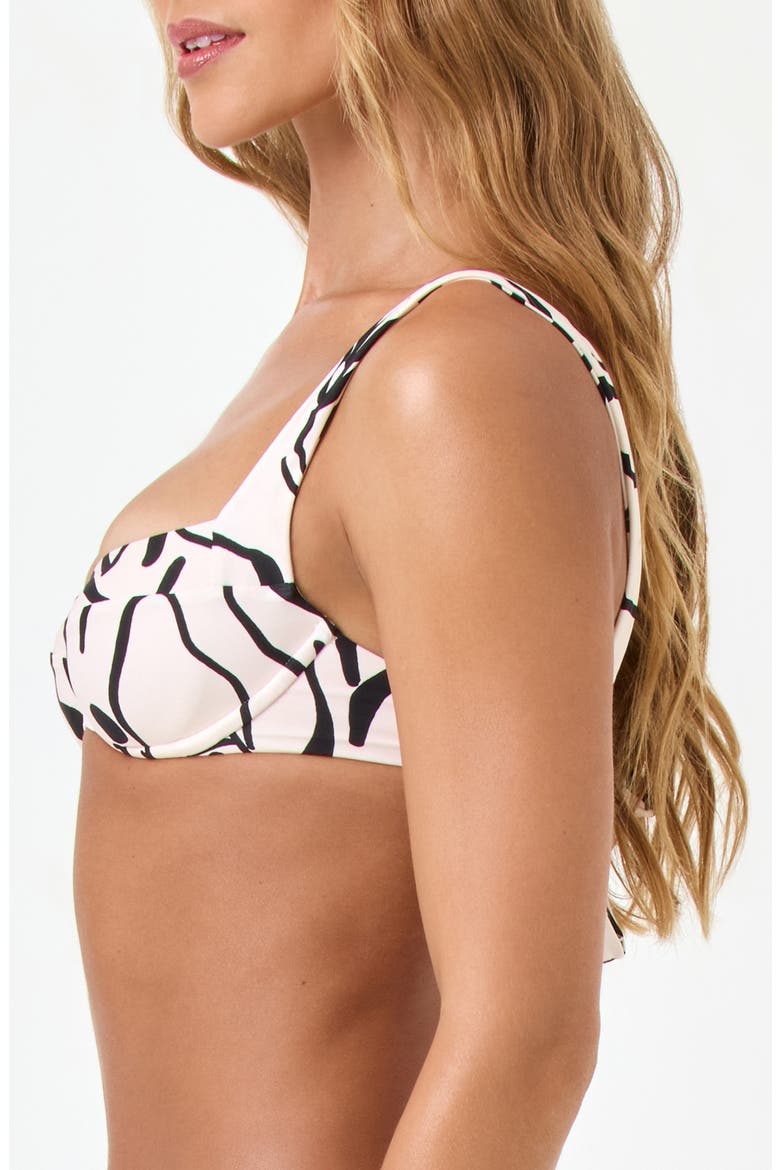 Mako Underwire Bikini Top, Alternate, color, HEAVY PETAL