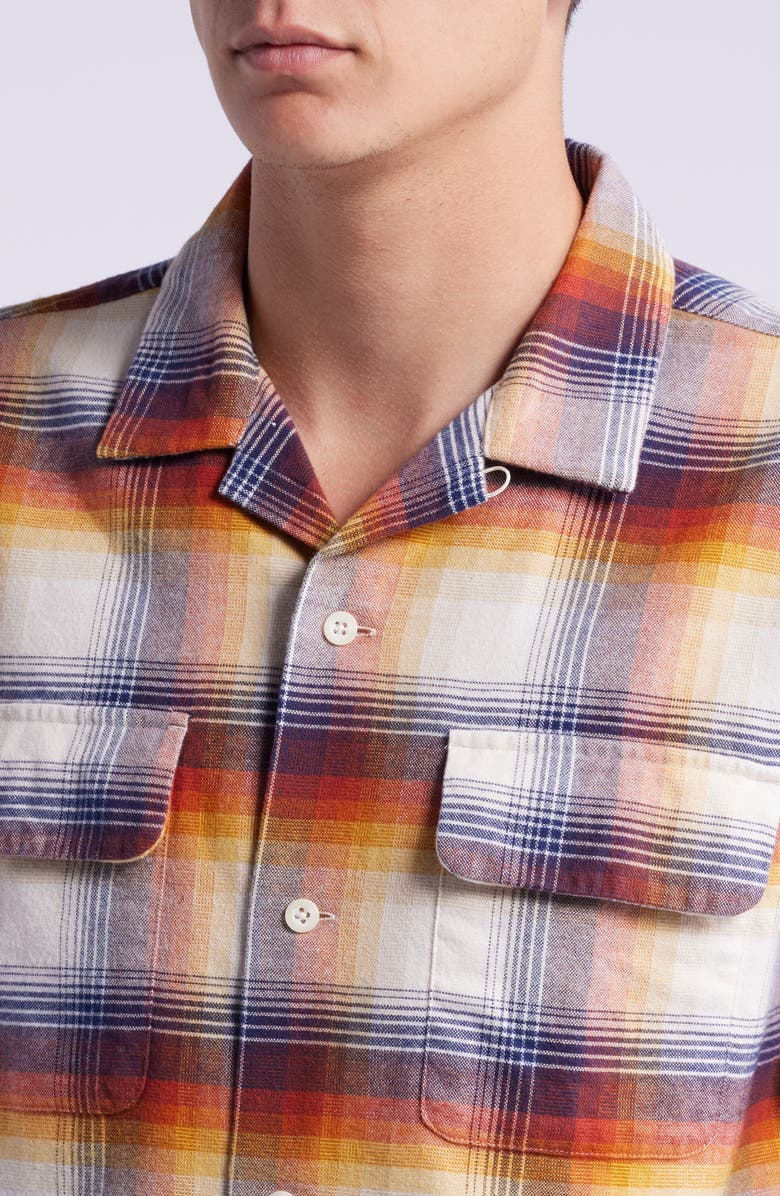 Pendleton Baja Board Plaid Camp Shirt, Alternate, color, 