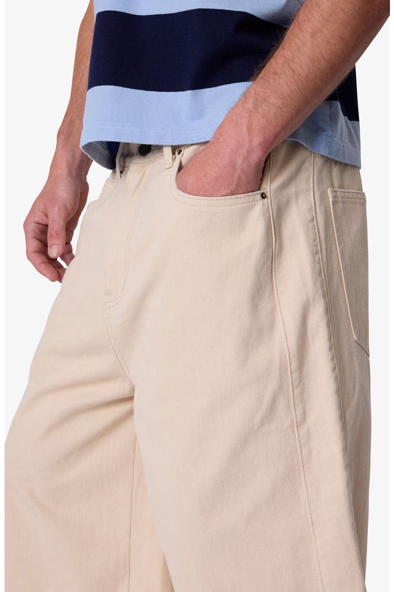 Ultra Baggy Paneled Chino Shorts, Alternate, color, KHAKI