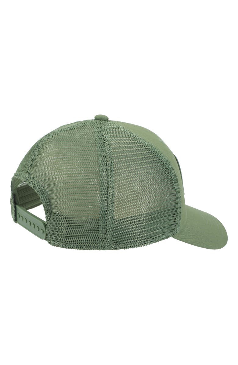 New Balance NB Stacked Patch Logo Trucker Hat, Alternate, color, 