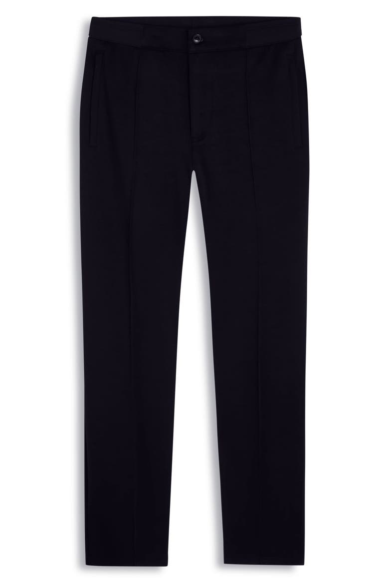 Soft Touch Track Pants, Alternate, color, BLACK