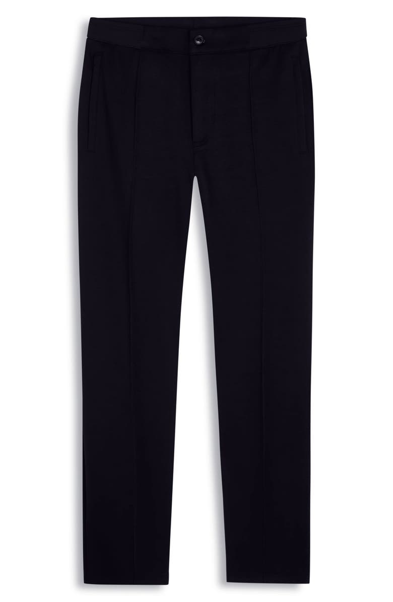 Bugatchi Soft Touch Track Pants, Alternate, color, Black