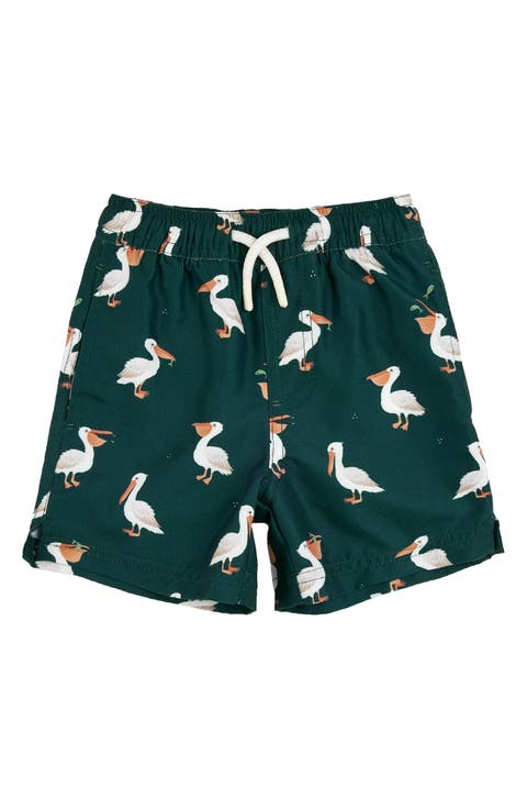 Kids' Pelican Print Swim Trunks (Toddler Little Kid)