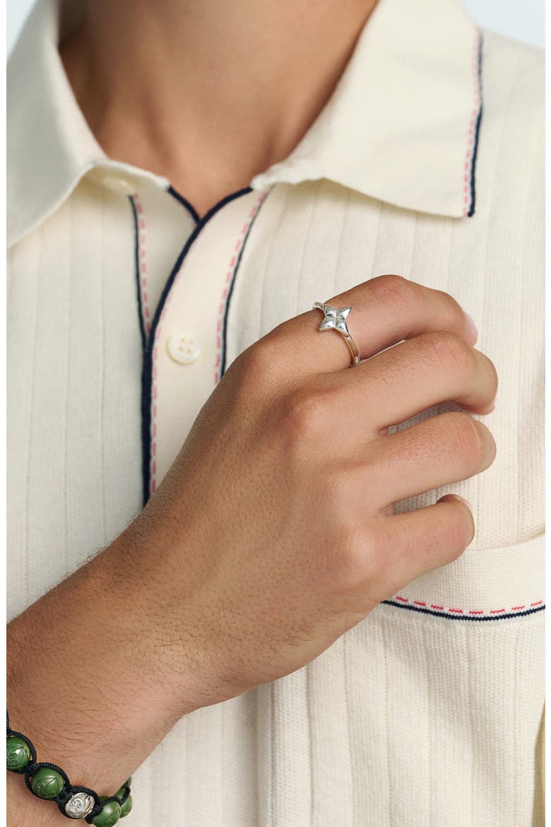 Star Ring, Alternate, color, Silver