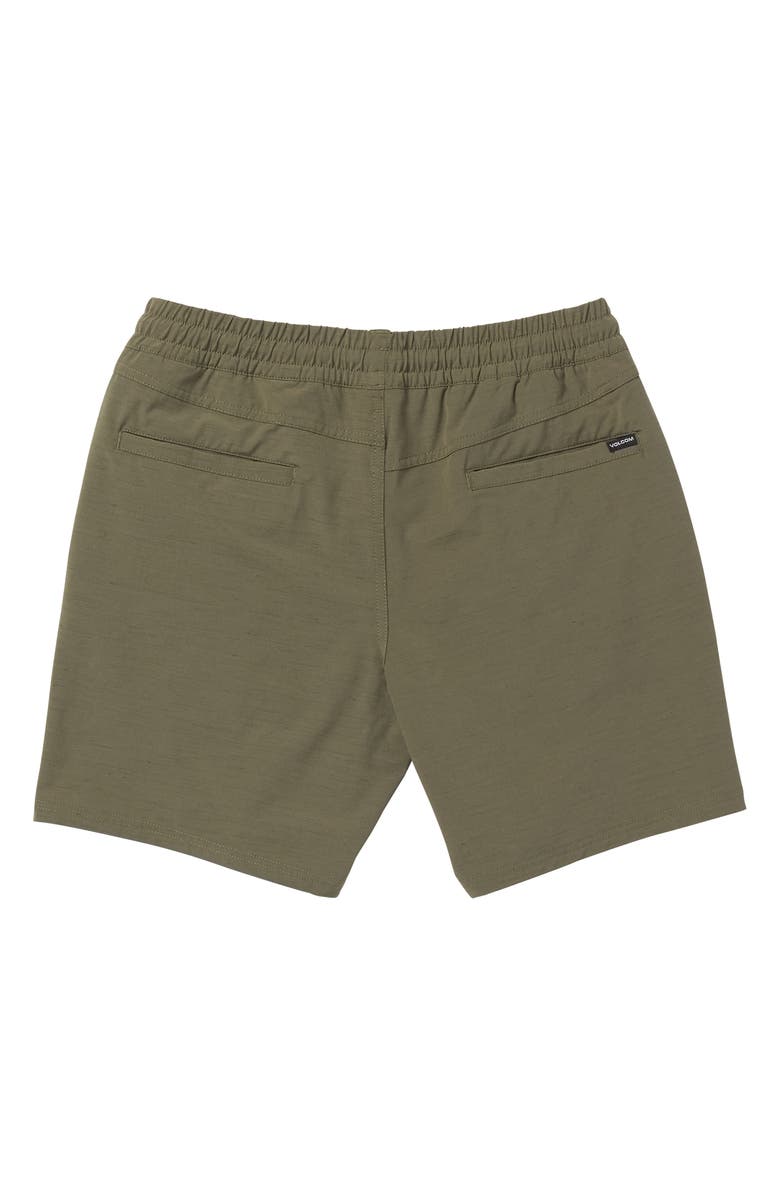 Volcom Understoned Hybrid Shorts, Alternate, color, Bison