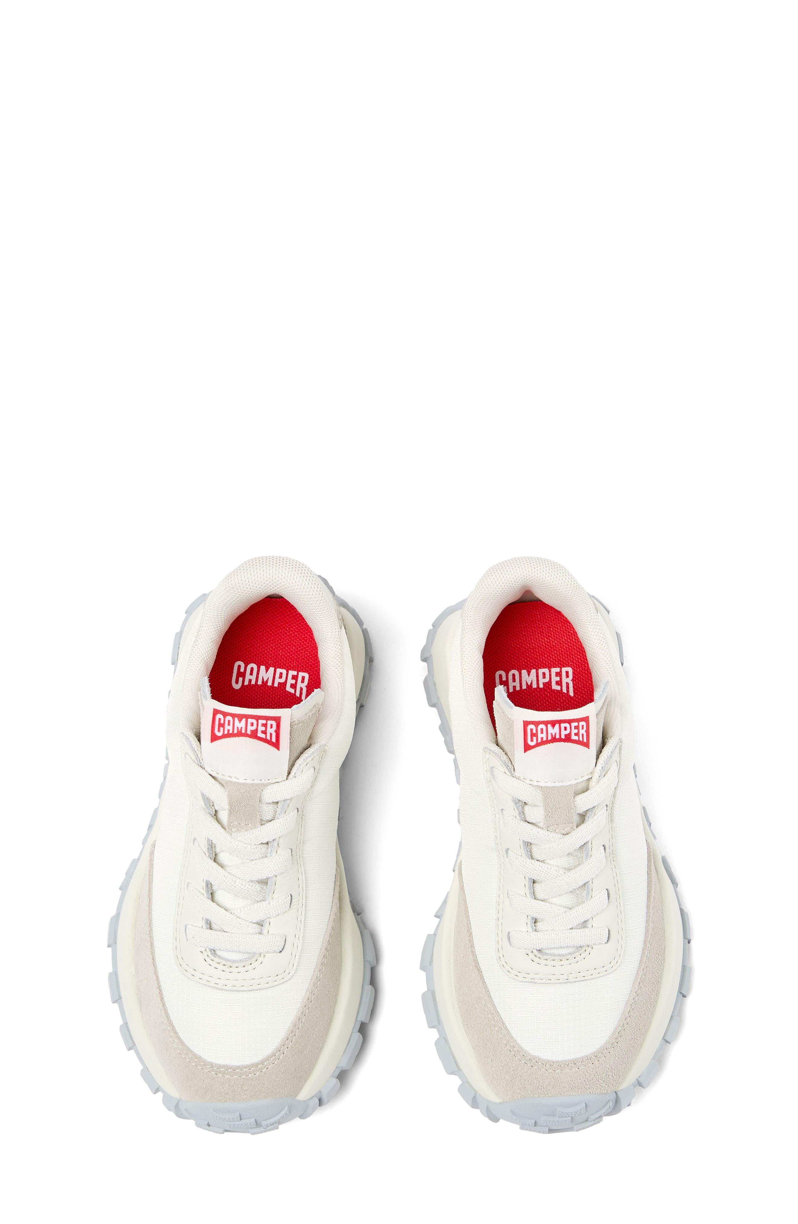 Camper Kids' Drift Trail Sneaker, Alternate, color, White Natu