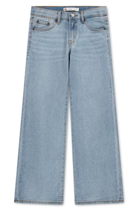 Kids' Wide Leg Jeans
