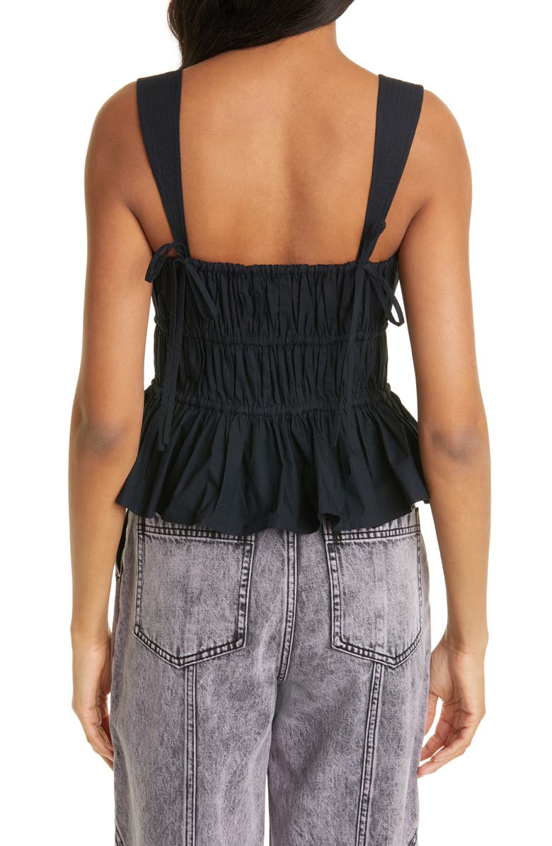 Ulla Johnson Lulu Tie Peplum Tank, Alternate, color,