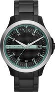 AX Armani Exchange Hampton Black Bracelet Watch, 46mm
