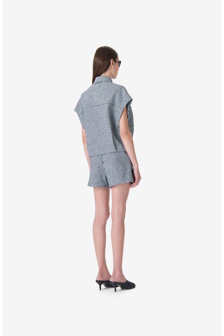 Ponyo Shorts, Alternate, color, SKY BLUE / BLACK / WHITE