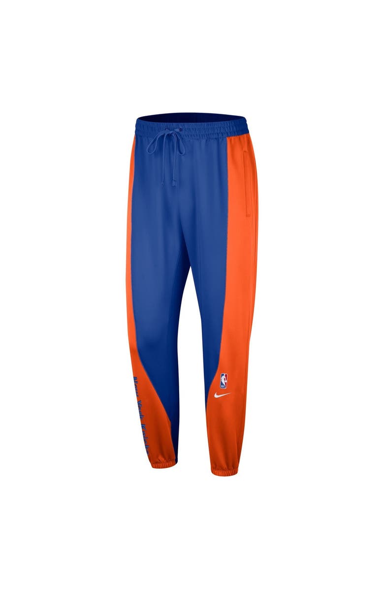 Nike Men's Nike Blue New York Knicks 2023/24 Authentic Showtime Pants, Alternate, color, 