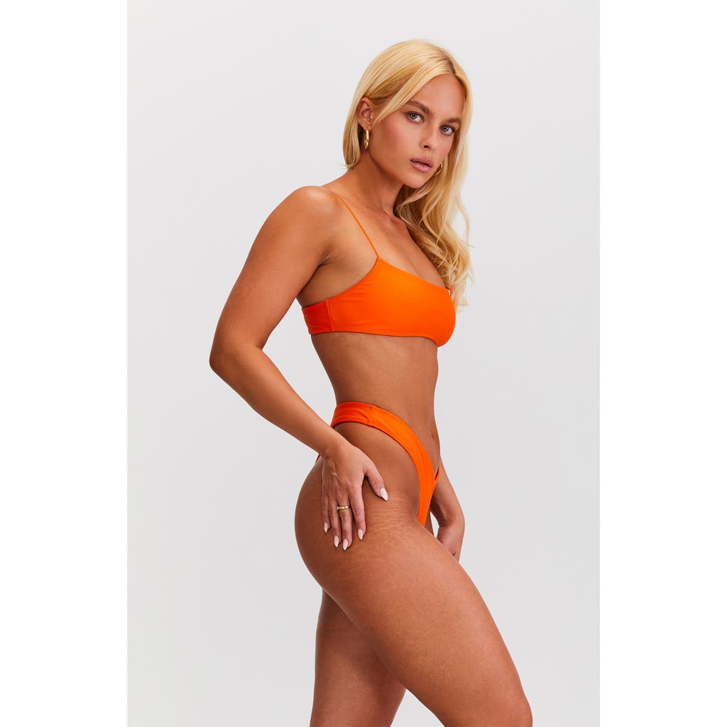 Sunkissed LE SPORTY SWIM TOP in Orange  product