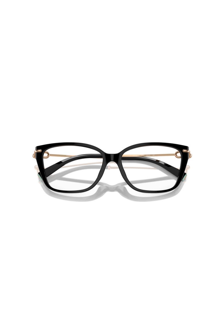 55mm Rectangle optical glasses, Alternate, color, Black