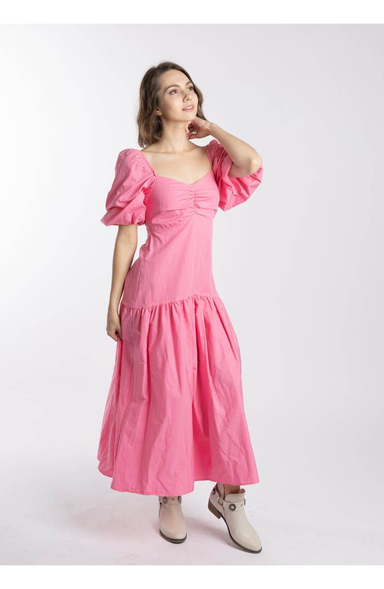 Le Fafo Nina Dress, Main, color, Candy Pink