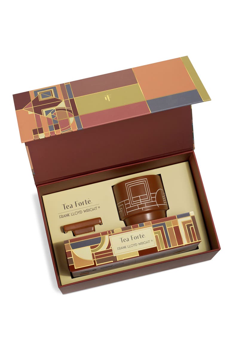 Frank Lloyd Wright 10-Piece Tea Set, Alternate, color, NO COLOR