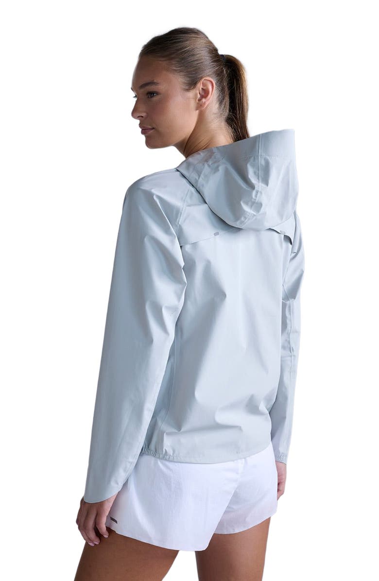 2XU Ignition Shield Waterproof Jacket, Alternate, color, Harbor Mist/Silver Reflective