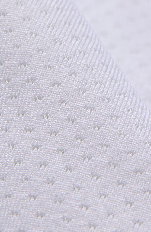 Rhone Invictus Perforated Performance T-shirt In Bright White