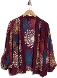 Roffe Accessories Floral Print Topper