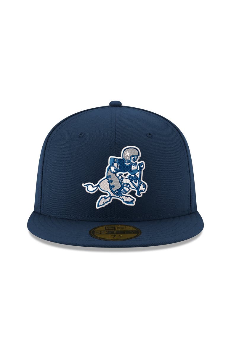 Men's New Era Navy Dallas Cowboys 59FIFTY Fitted Hat, Alternate, color, Navy
