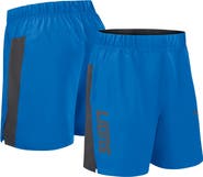 Nike Men's Nike Blue Detroit Lions Woven Victory Performance Shorts