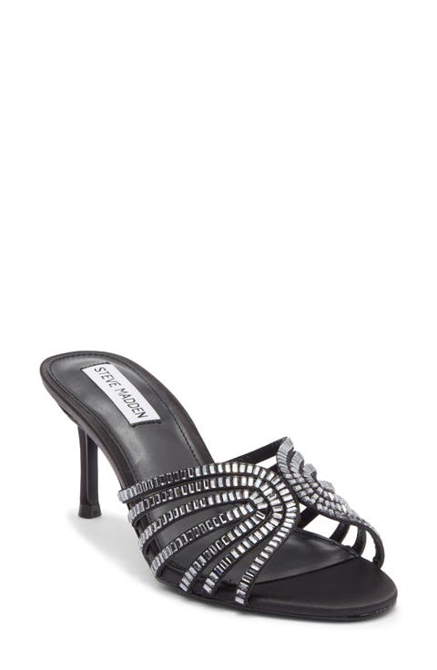 Melanyy Crystal Embellished Slide Sandal (Women)