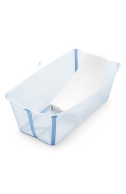 Flexi Bath® Foldable Baby Bath Tub with Temperature Plug & Infant Insert
