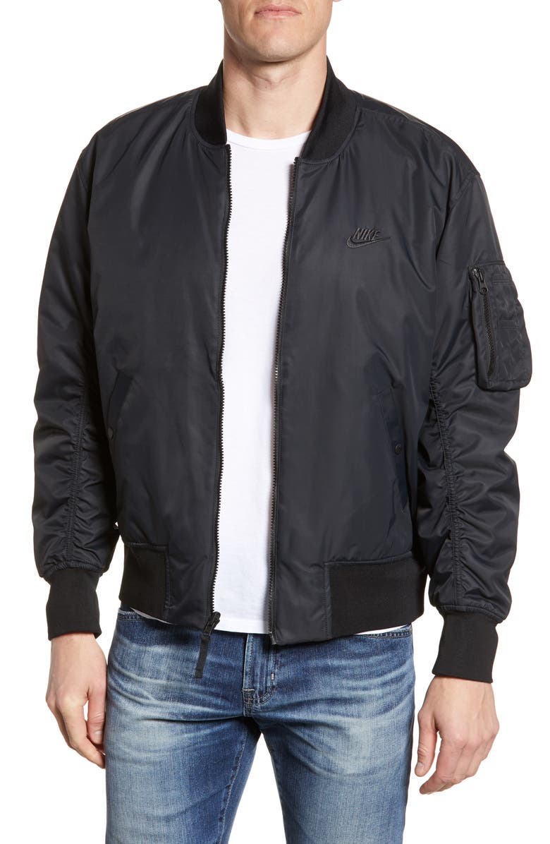 Nike Sportswear Reversible Insulated Bomber Jacket, Main, color,