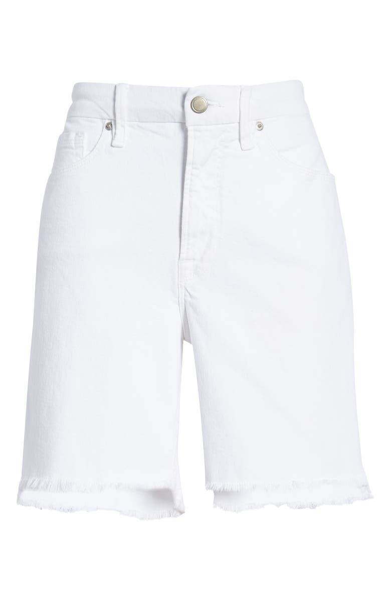 Good American Good '90s Icon Bermuda Shorts, Alternate, color, 