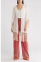 Long Fringe Knit Ruana