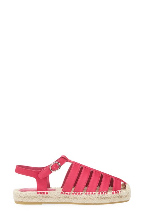 JEFFREY CAMPBELL JEFFREY CAMPBELL TAN LINES ESPADRILLE FISHERMAN SANDAL