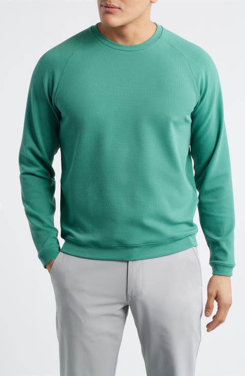 Cradle Performance Piqué Crewneck Top