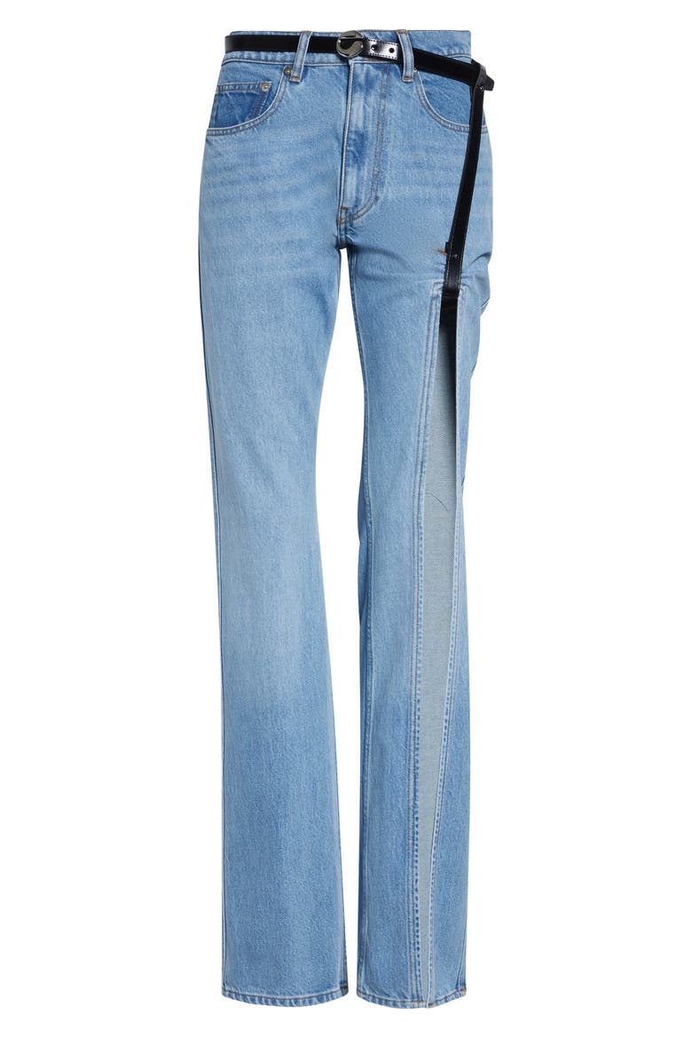 Denim Suspended Pants, Alternate, color, BLUE LIGHT