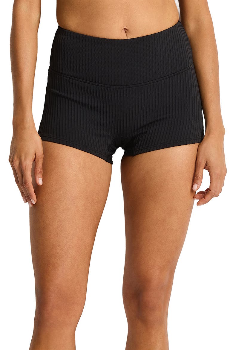Surf Swim Shorts, Main, color, BLACK