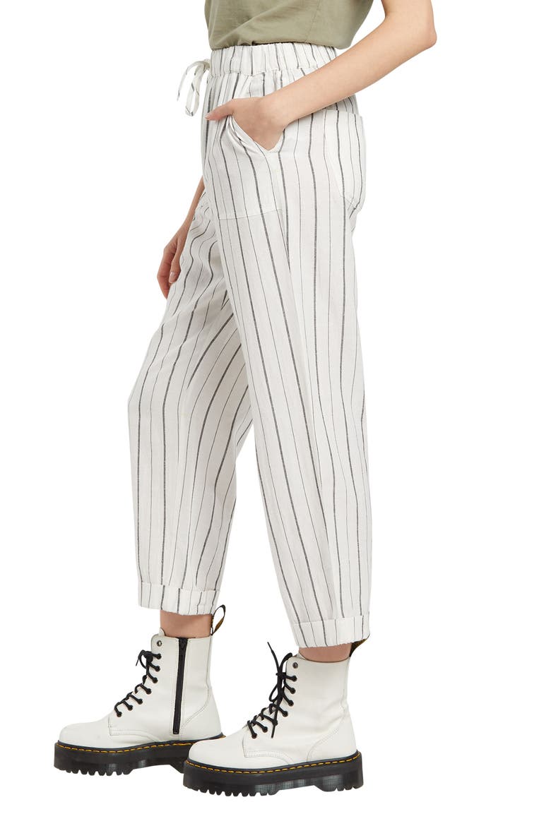 Sunday Strut Pants, Alternate, color, BLACK STRIPE