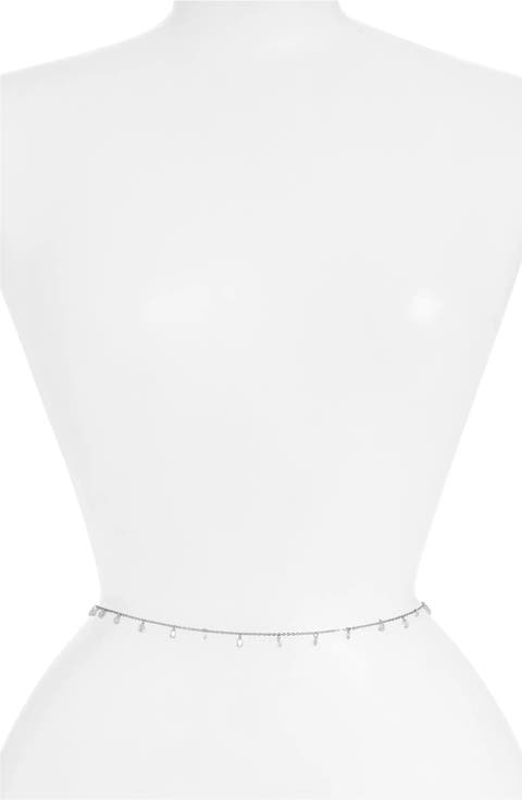 Dainty Crystal Belly Chain