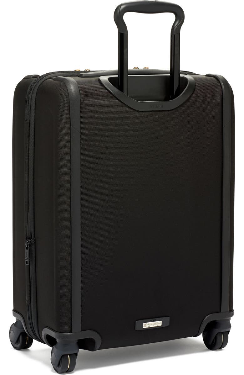 TUMI Alpha 3 22-Inch Wheeled Dual Access Continental Carry-On Bag, Alternate, color, Black/ Gold