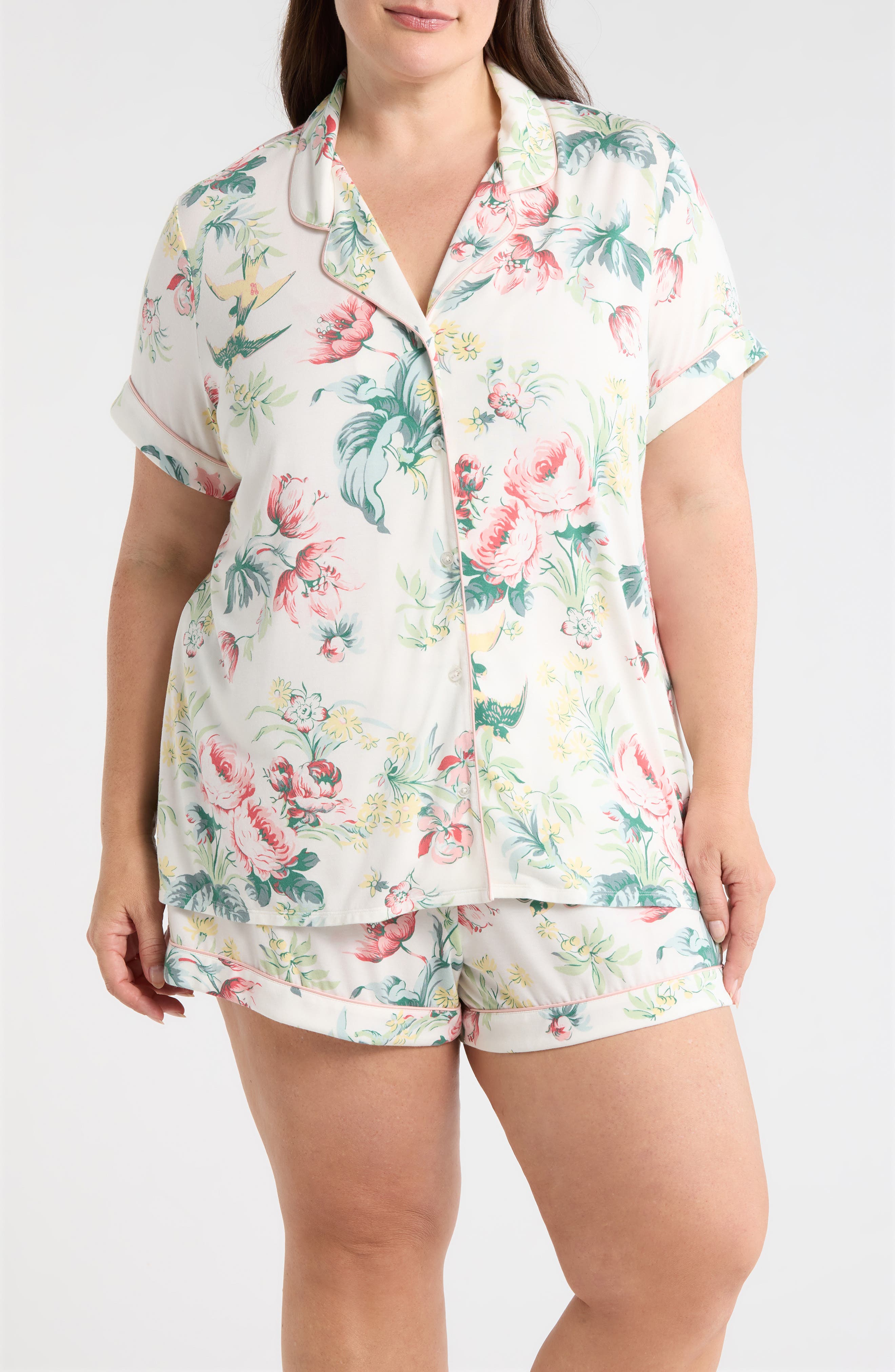 IVORY- CORAL ORANGE BLOSSOM