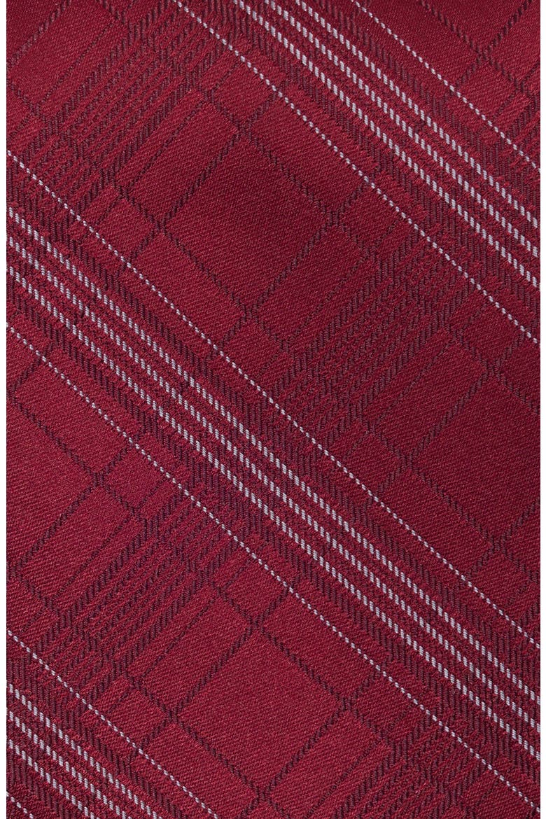 Jayden Plaid Print Tie, Alternate, color, RED
