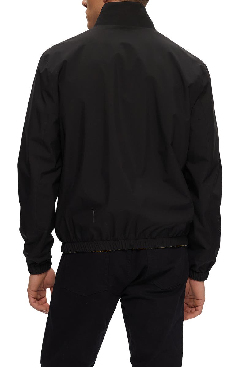 GORSKI Reversible Zip Jacket, Alternate, color, Black/Yellow