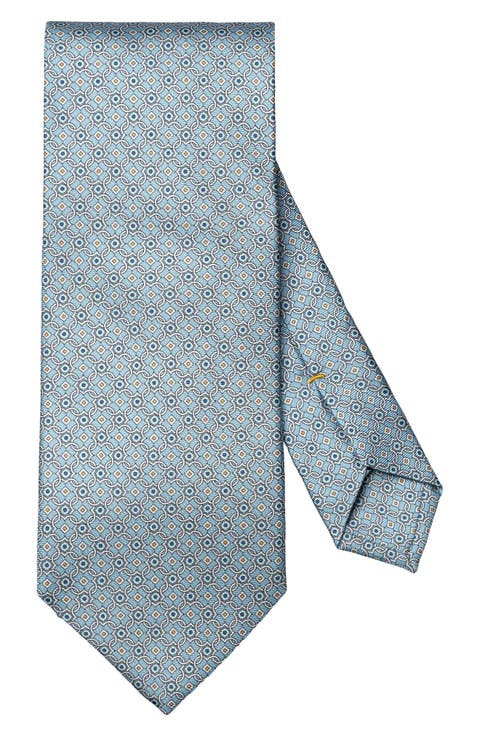 Medallion Silk Tie