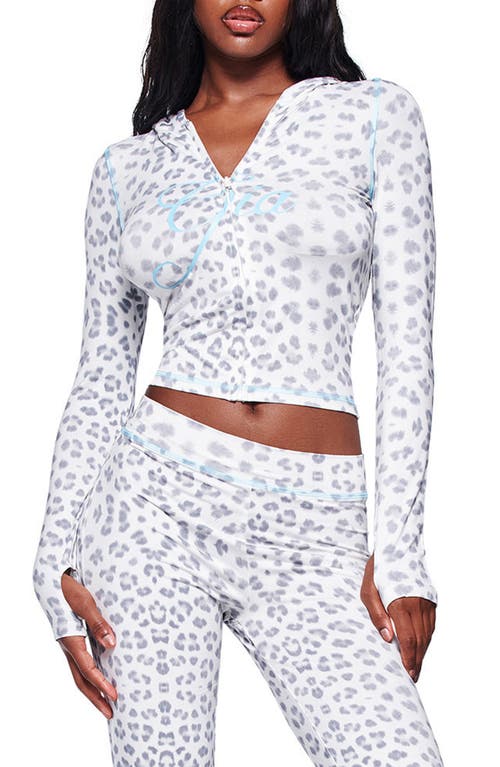 I.am.gia Blare Crop Hoodie In Brown