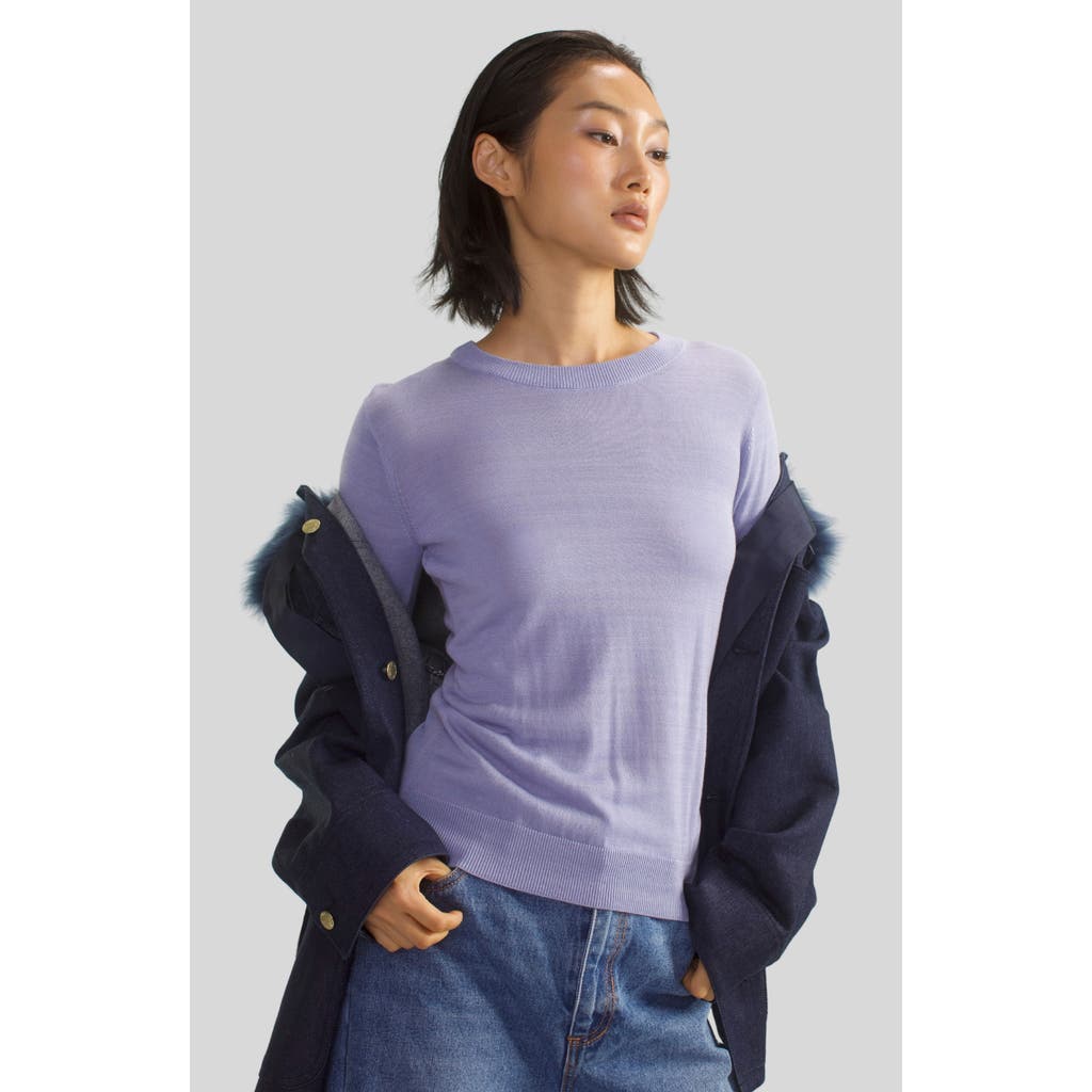 CYNTHIA ROWLEY CYNTHIA ROWLEY CREWNECK KNIT TOP