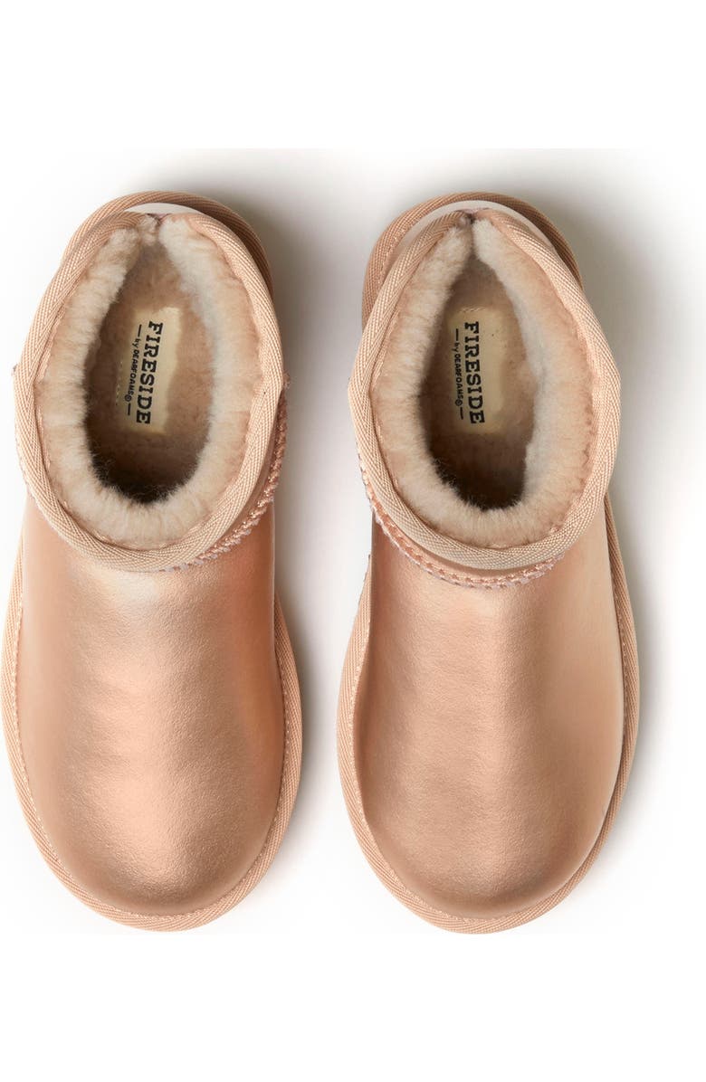 DEARFOAMS Fireside Kingston Genuine Shearling Platform Bootie, Alternate, color,